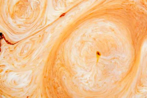 Acrylic texture with marble pattern, brown marbling background Stock Photos