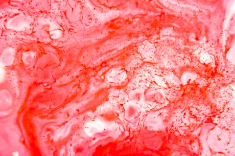 Acrylic texture with marble pattern, marbling background Stock Photos