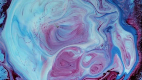 Acrylic texture with marbling blue background Stock Footage 102957083
