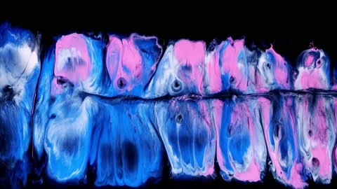 Acrylic wallpaper pattern background macro texture experimental colors motion 스톡 동영상 167217412