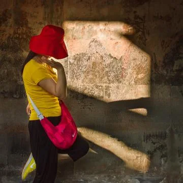 Act like apsara Stock Photos