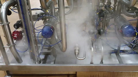 The act of making and manufacturing from components or raw materials, or a Stock Footage 155029346