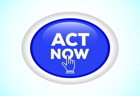 Act now button. Suitable for mobile app, and website UI design. イラスト素材
