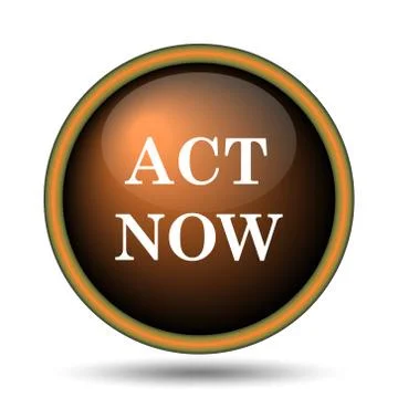 Act now icon Stock Illustration