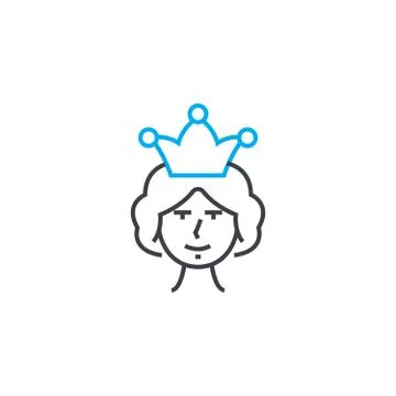Acting skills linear icon concept. Acting skills line vector sign, symbol Stock Illustration