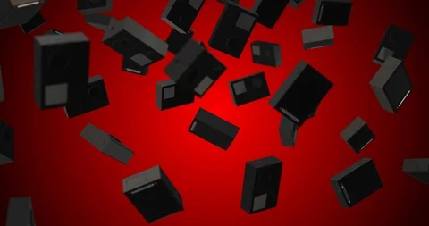 Action cam falling slow motion Stock Footage 88809285