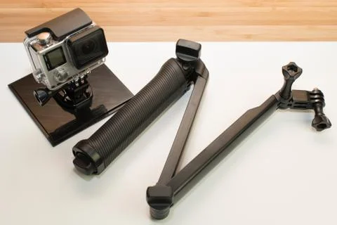 Action Camera and Accessories Foto stock