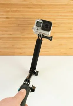 Action Camera and Accessories Foto stock
