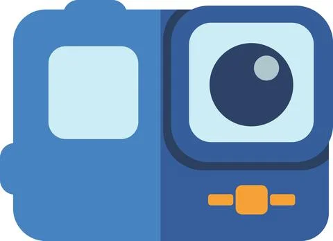 Action camera gadget for extreme video recording Stock-Illustration