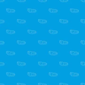 Action camera for head pattern seamless blue イラスト素材
