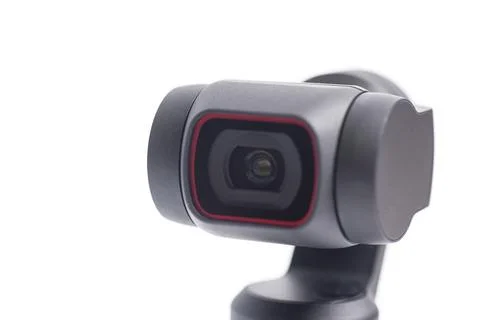 Action Camera isolated on white background Stock-Fotos