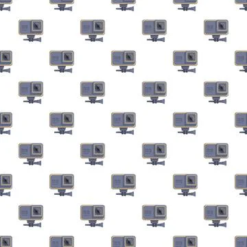 Action camera pattern creating an adventure activity background 스톡 일러스트