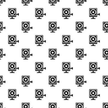 Action camera pattern seamless 스톡 일러스트