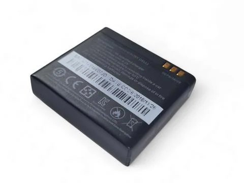 Action camera rechargeable batteries Stock Photos