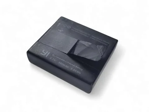 Action camera rechargeable batteries Stock Photos