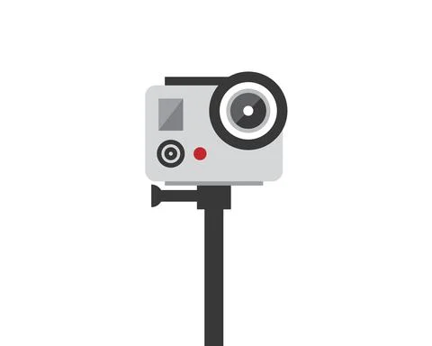 Action camera vector Stock Illustration