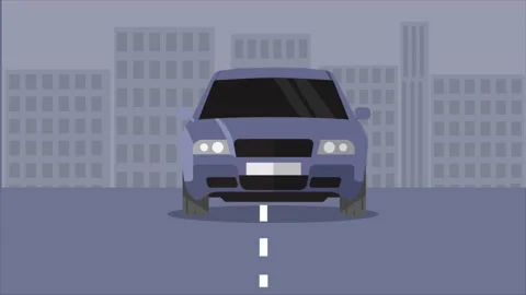 Action Car Stock Footage 232196098