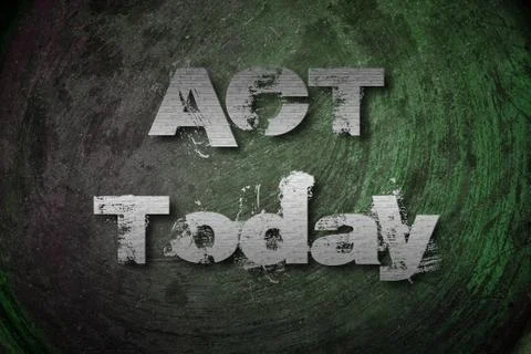 Action changes things Stock Illustration