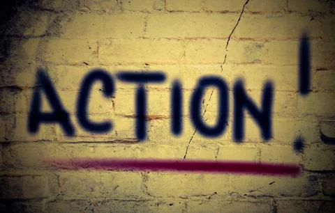 Action concept Stock Illustration
