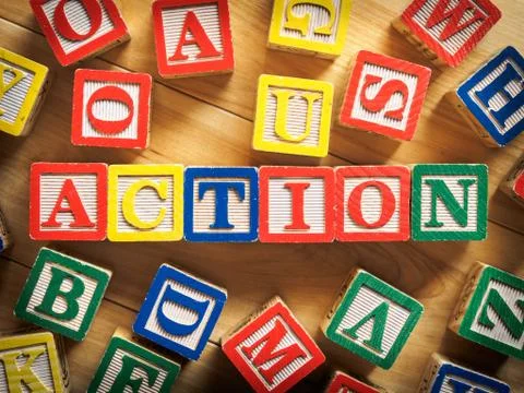 Action concept Stock Photos