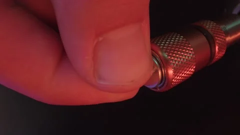 The action of the drill of the electric screwdriver. Tool for repair and Stock Footage 160111023