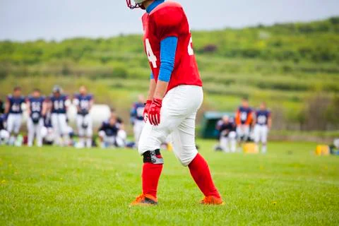 Action on the field Foto stock