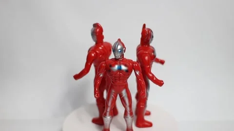 Action Figur Ultraman Stock Footage 222435938