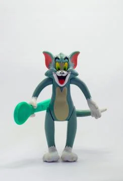 An action figure of Tom cat Foto stock