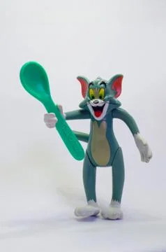 An action figure of Tom cat Foto stock