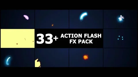 Action Flash FX Pack | After Effects 스톡 After Effects