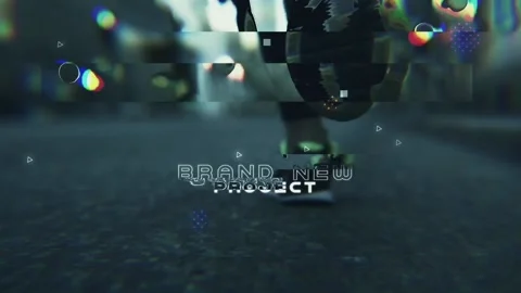 Action Glitch Opener Stock After Effects