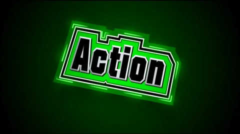 Action Label 스톡 동영상 1111892