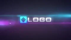 Action Light Streaks Transition Company Logo Reveal Intro Animation HD Stinger Stock After Effects