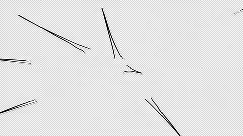 Action Lines Animation | Speed Lines Eff... | Stock Video | Pond5