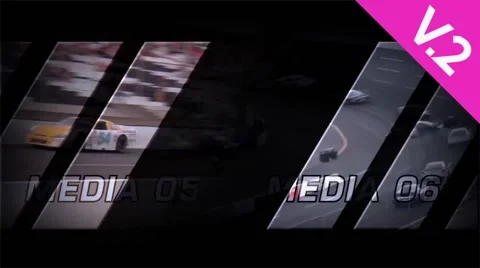 Action Motion (V.2) - After Effects Template 스톡 After Effects