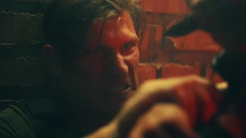 Action movie fight scene Stock Footage 209635215