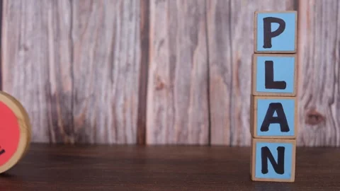 Action plan in business concept. Stock Footage 263685790