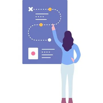 Action plan vector icon business strategy concept Stock Illustration