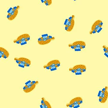 Action shuttlecock racket isometric icon seamless pattern Illustrazione stock