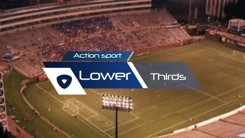 Action Sport Lower Thirds | After Effects Stock After Effects