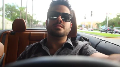 ACTION - Stop on traffic light under a bridge Stock Footage 65188094