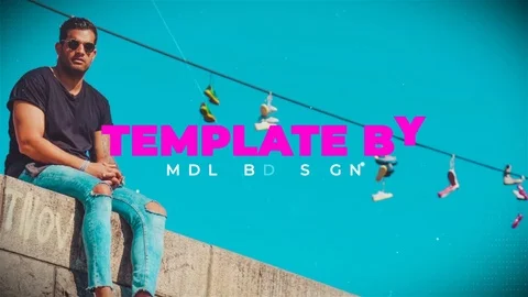 Action Urban Promo After Effects stock