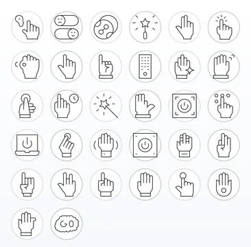 Activate Vector Icon Repository containing 32 Thin Line 256x256 PIXEL Perfe.. Illustrazione stock