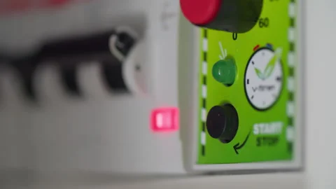 Activating water heater - a close-up view Stock Footage 252734833