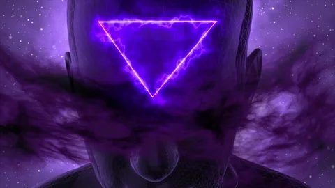 Activation of spiritual intelligence and third eye 스톡 동영상 199666532