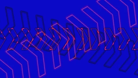 Active background, shooters on blue move in different directions Stock Footage 71452908