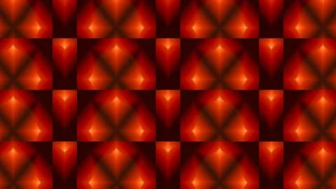 Active background, yellow, black and orange figures replace each other Stock Footage 71451196