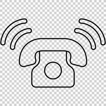 Active call Stock Illustration