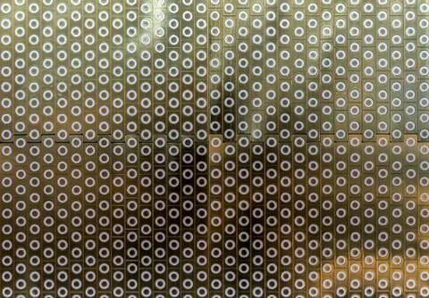 Active electronically scanned array front-view x-range Stock Photos