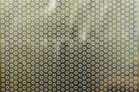 Active electronically scanned array front-view x-range Fotos de archivo